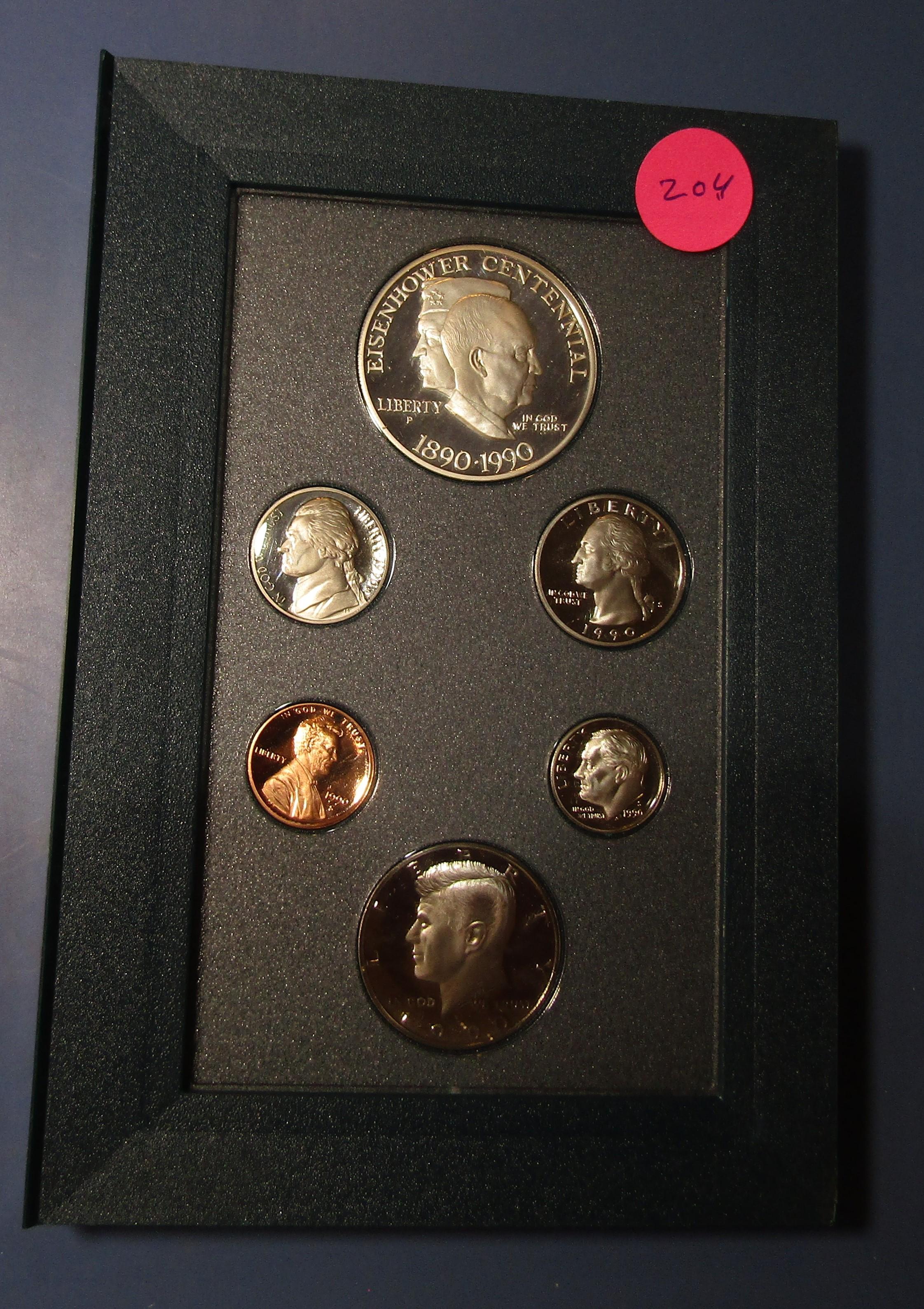 1990-S PRESTIGE PROOF SET (NO BOX)