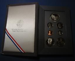 1991 PRESTIGE PROOF SET