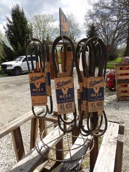 Gilmer Belts Store Display Rack