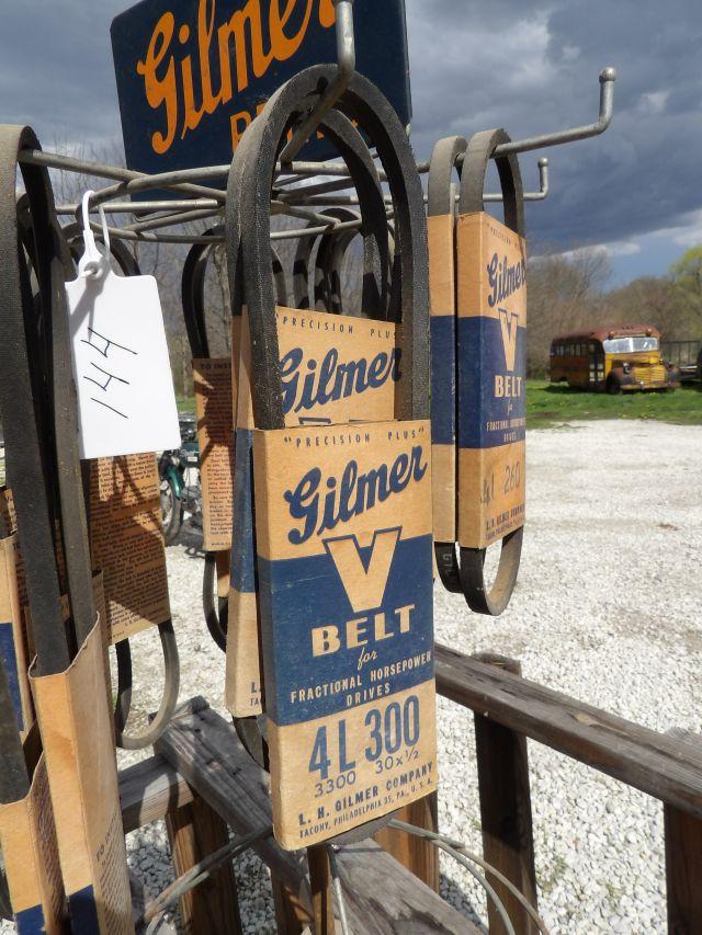 Gilmer Belts Store Display Rack