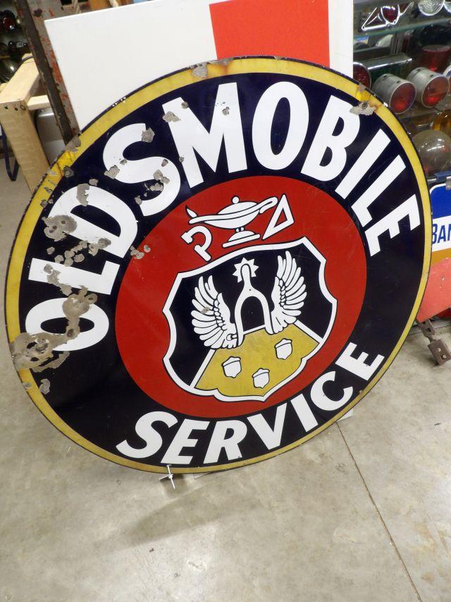 Oldsmobile Service Porc. Sign