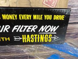 Hastings Air Filter Service Station Display Rack