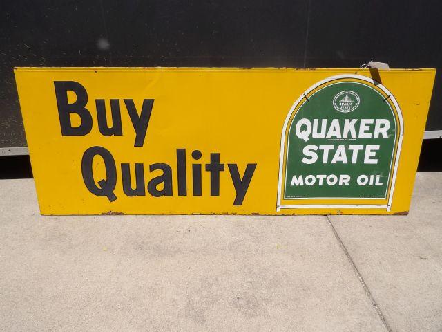 Quaker State Motor Oil SIgn