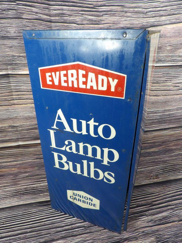 Eveready Auto Lamp Bulb Service Station Cabinet