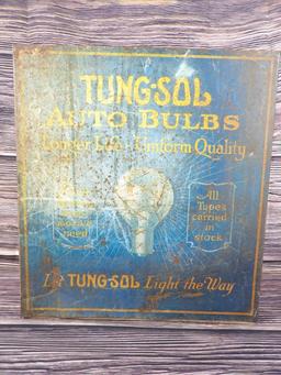 Early Tung-Sol Auto Bulb Cabinet