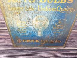 Early Tung-Sol Auto Bulb Cabinet