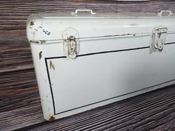 Early Steel Running Board Tool Box