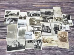 Lot of Vintage Automotive Post Cards and Pictures