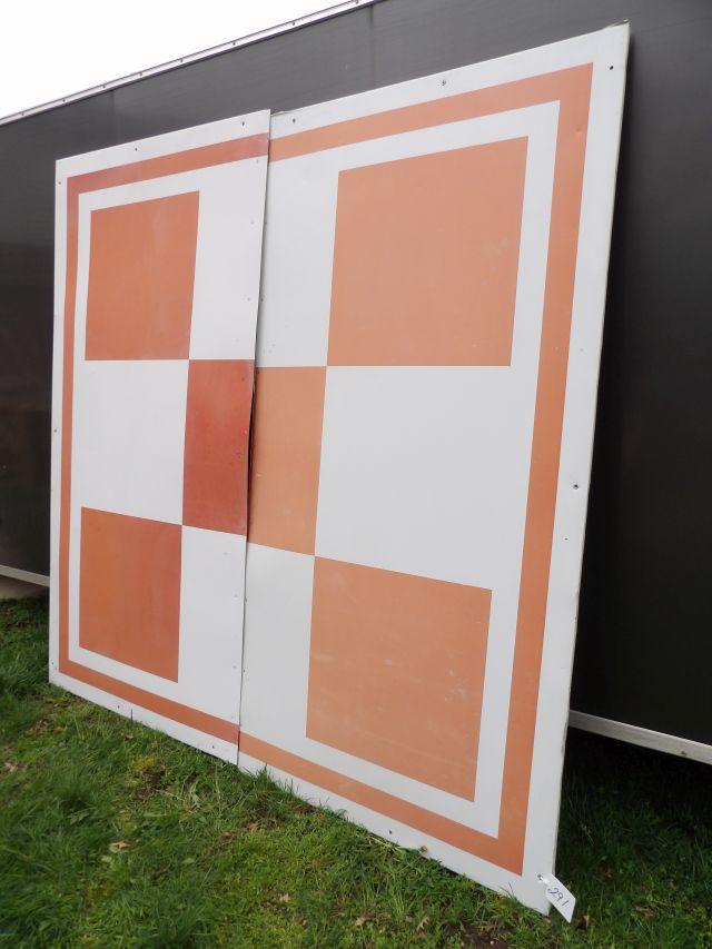 Purina Checkerboard Sign