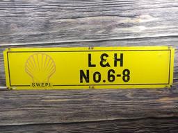 Shell Oil Company Lease Sign