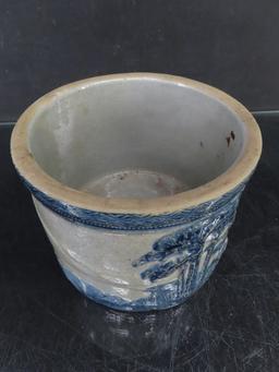 Sleepy Eye Stoneware Butter Crock