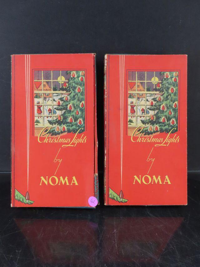 Lot of (2) Noma Vintage Christmas Lights