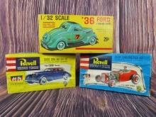 Lot of (3) 1/32 Model Cars with Boxes