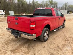 2005 FORD F-150 XL EXTENDED CAB PICKUP VIN: 1FTPX12525NA69503