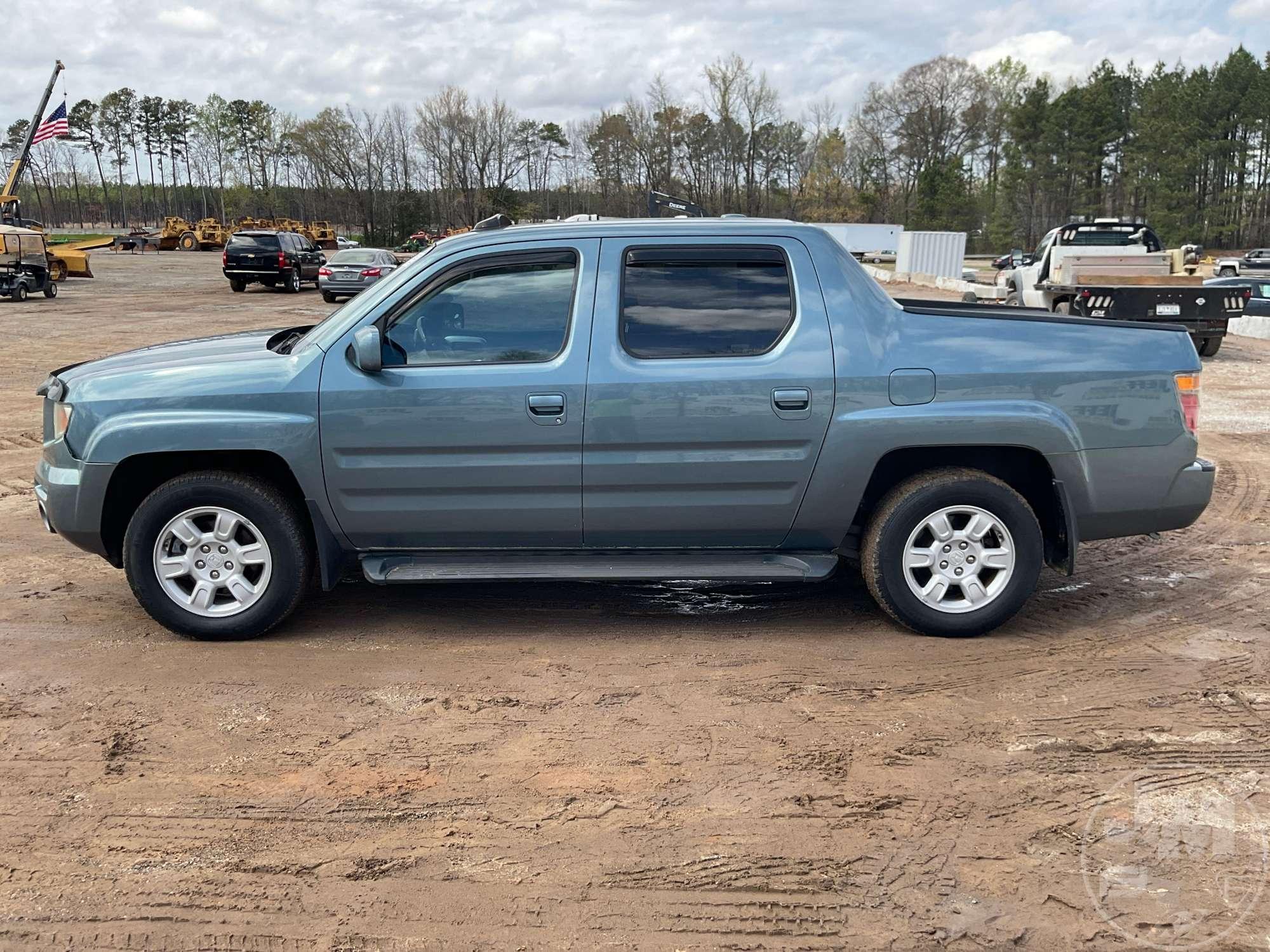 2006 HONDA RIDGELINE CREW CAB PICKUP VIN: 2HJYK16546H547472