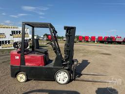 1986 MITSUBISHI FGC25 CUSHION TIRE FORKLIFT SN: AF8250522