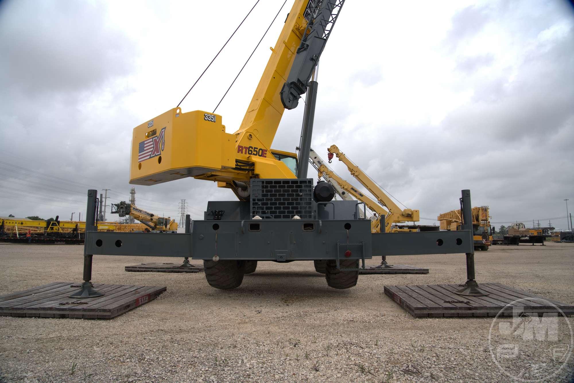 2007 GROVE RT 650E ROUGH TERRAIN CRANE SN: 227225