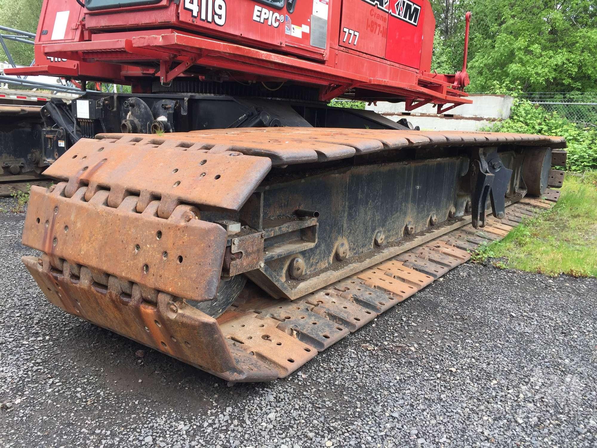 1997 MANITOWOC 777 SERIES II CRAWLER CRANE SN: 7771002