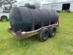 T/A, PULL TYPE, 1000 GALLON, PUMP W/ MOTOR, 9.5L-15