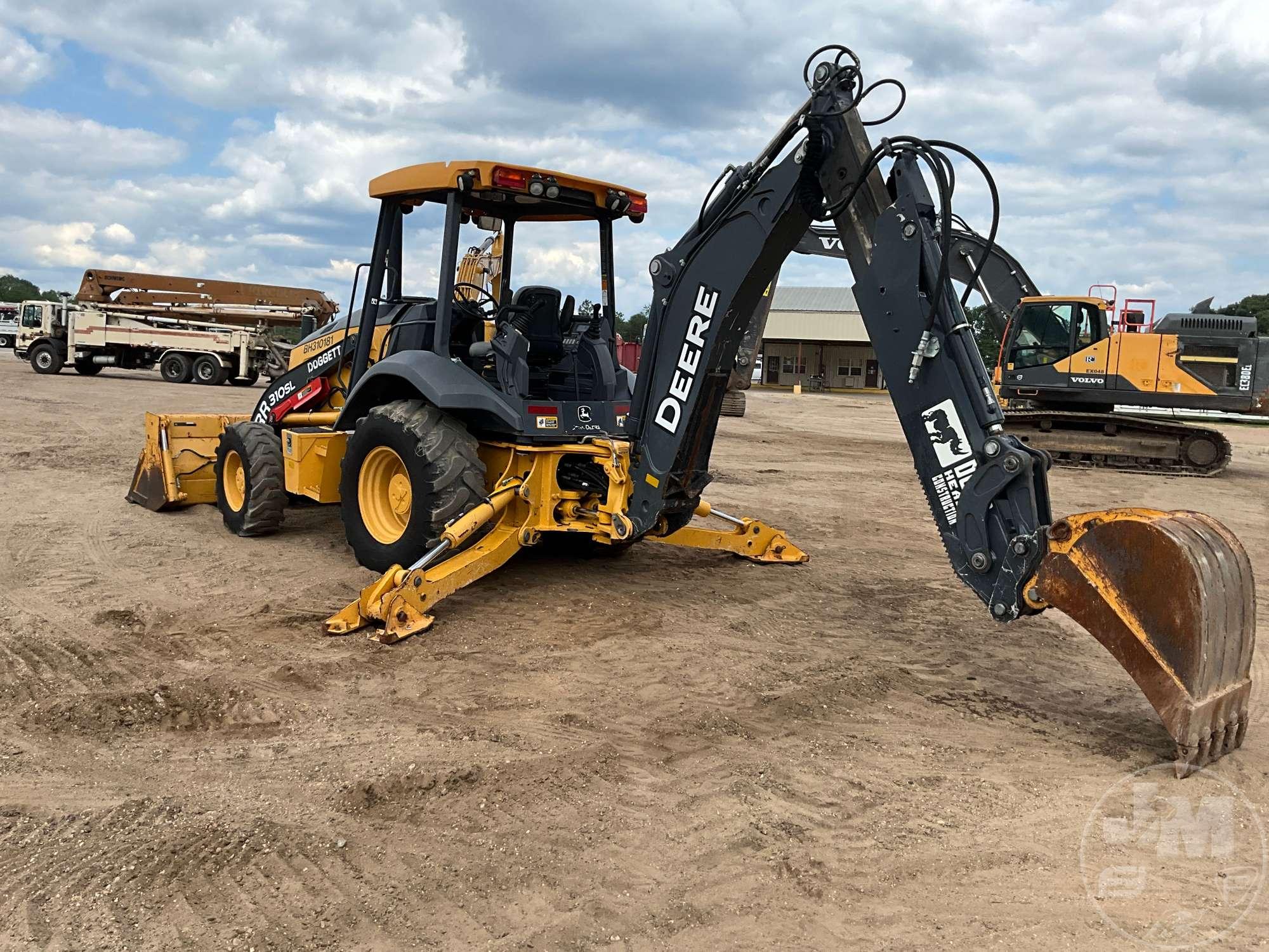 DEERE 310SL 4X4 LOADER BACKHOE SN: 1T0310SLKJF330932