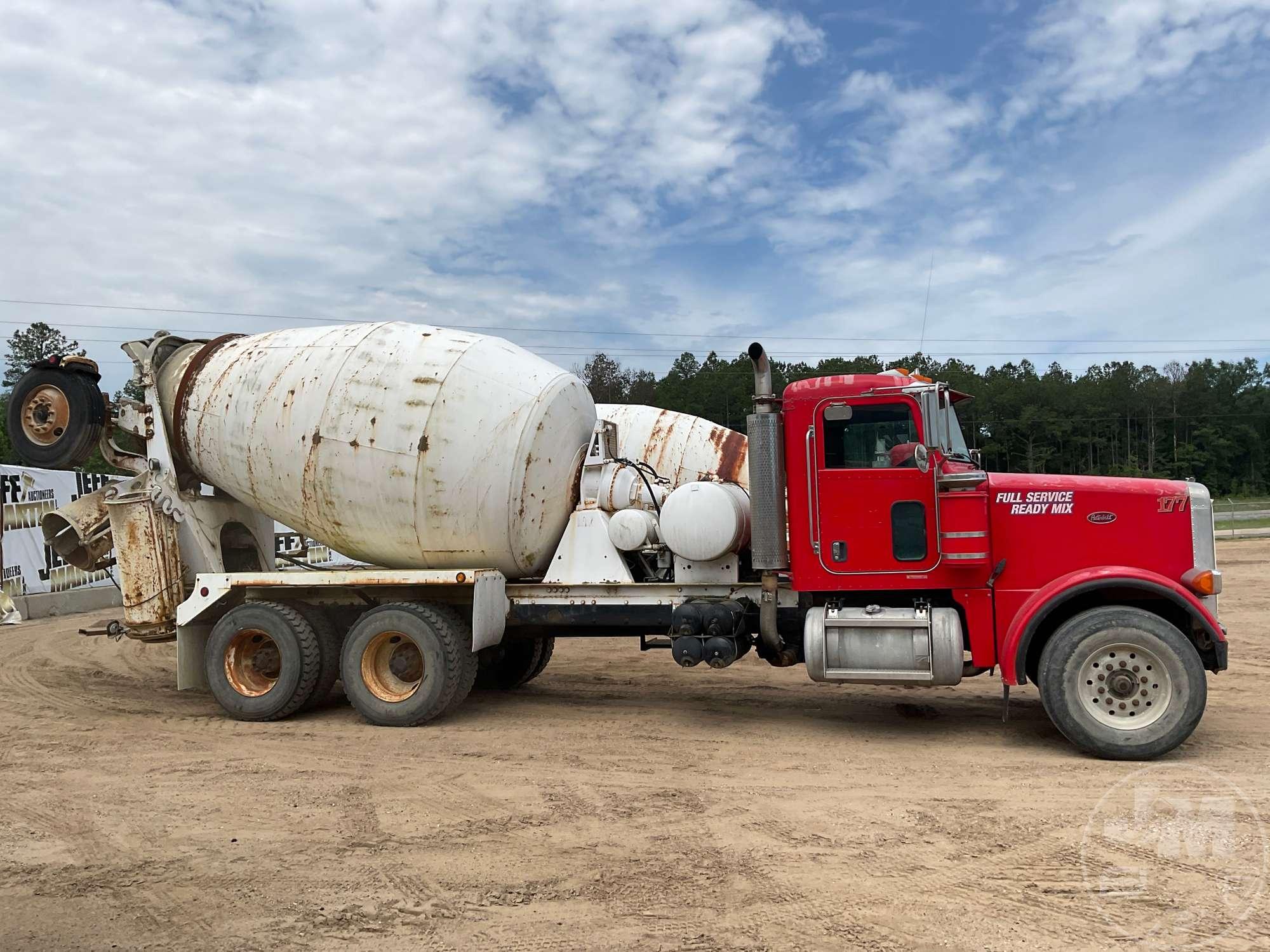 2007 PETERBILT 357 TANDEM AXLE REAR DISCHARGE MIXER TRUCK VIN: 1NPAL00X17N661177