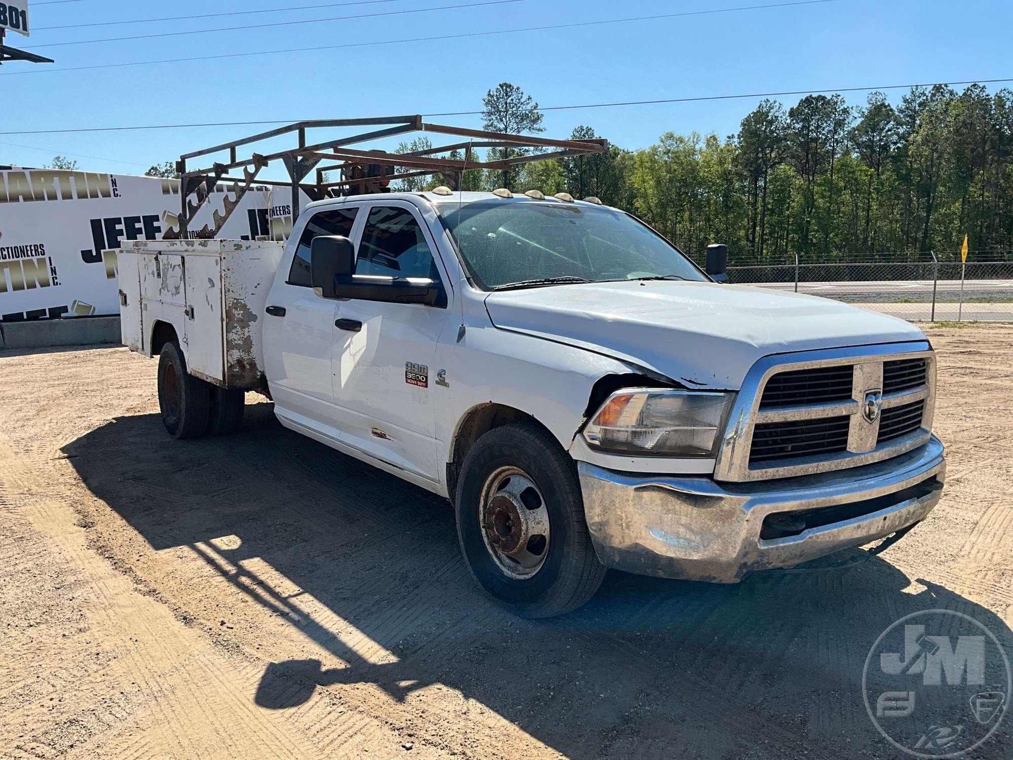 2012 DODGE RAM 3500 HD UTILITY TRUCK VIN: 3C63DPGL6CG296997