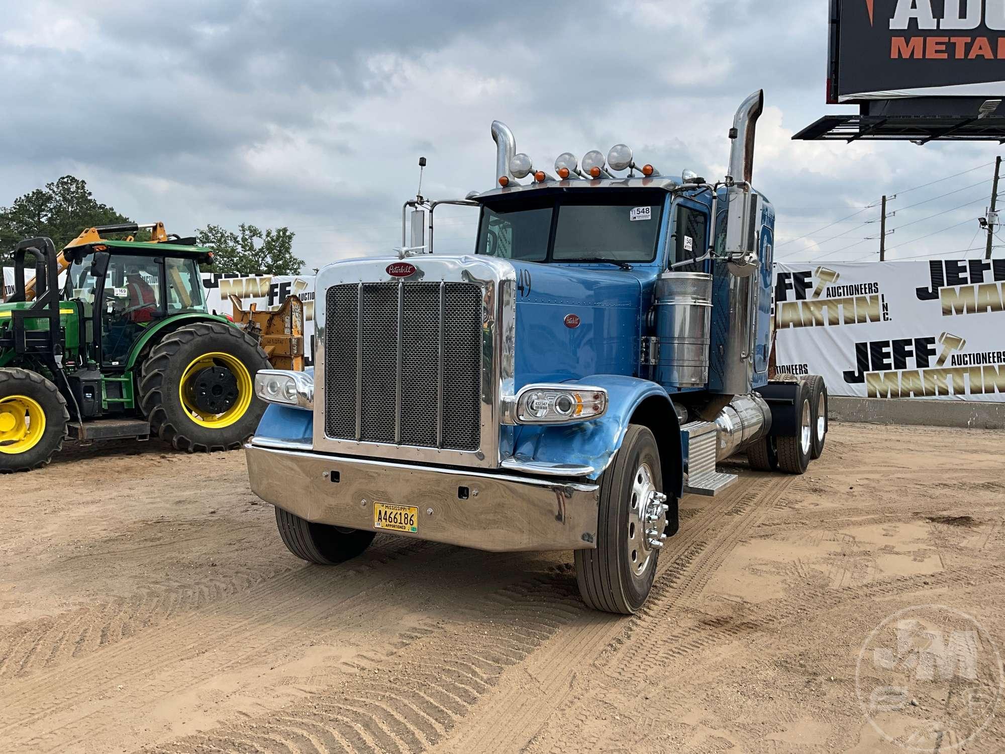 2012 PETERBILT 389 TANDEM AXLE TRUCK TRACTOR VIN: 1XPXDP9X5CD141279