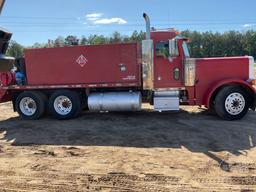 1998 PETERBILT 379 VIN: 1XP5D69X3WN468411 T/A FUEL & LUBE TRUCK