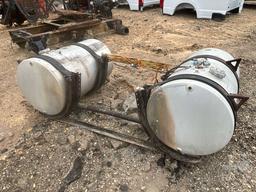 QTY OF (2) ALUMINUM FUEL TANKS