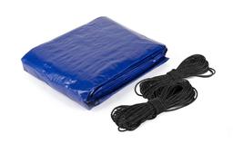 SELF-HELP TARP 20' X 25', MEDIUM BLUE WITH QTY (2)