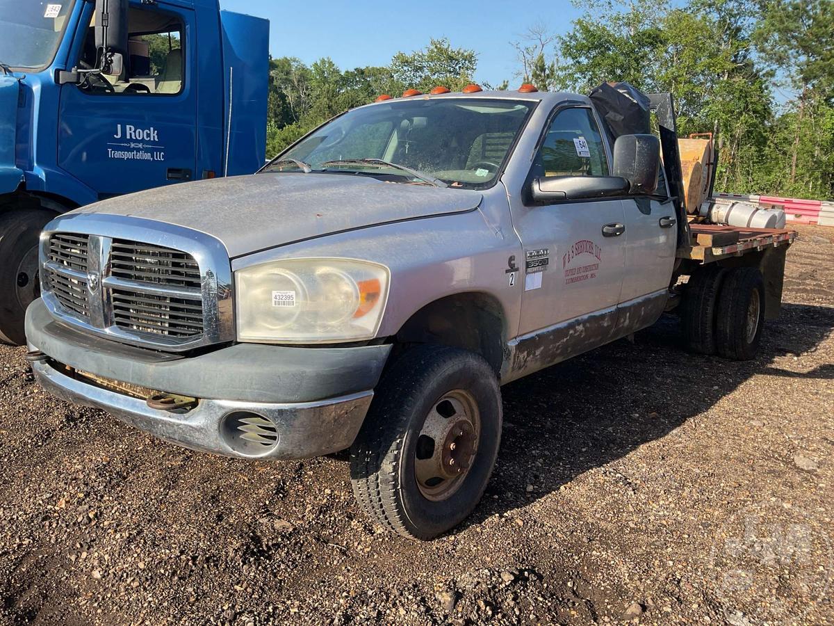 2007 DODGE RAM VIN: 3D7MX48C67G757953 FLATBED PICKUP