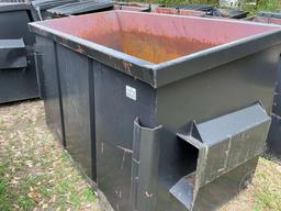 USED ALL PRO HEAVY DUTY 3 CY CAPACITY DUMPING HOPPER