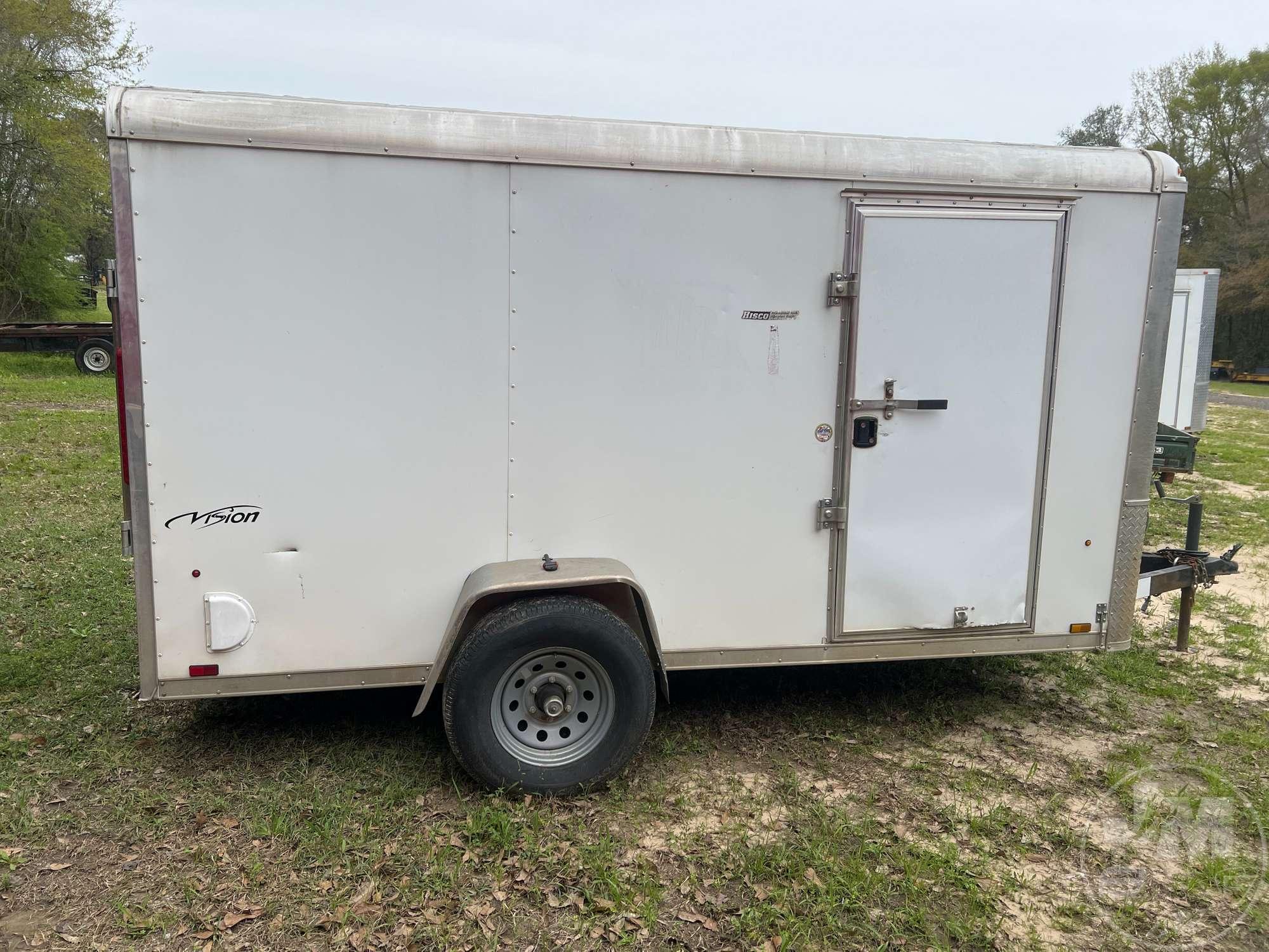 2018 LGS INDUSTRIES LOOK ENCLOSED TRAILER 6'X12' VIN: 53BLTEA13JU027004