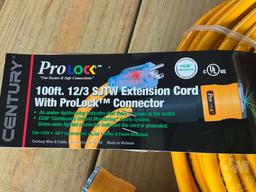 CENTURY PRO LOCK 100’...... EXTENSION CORD