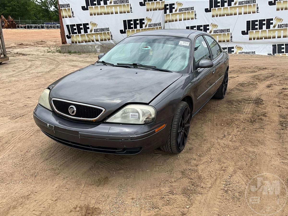 2003 MERCURY SABLE VIN: 1MEFM50U73A602521 FWD