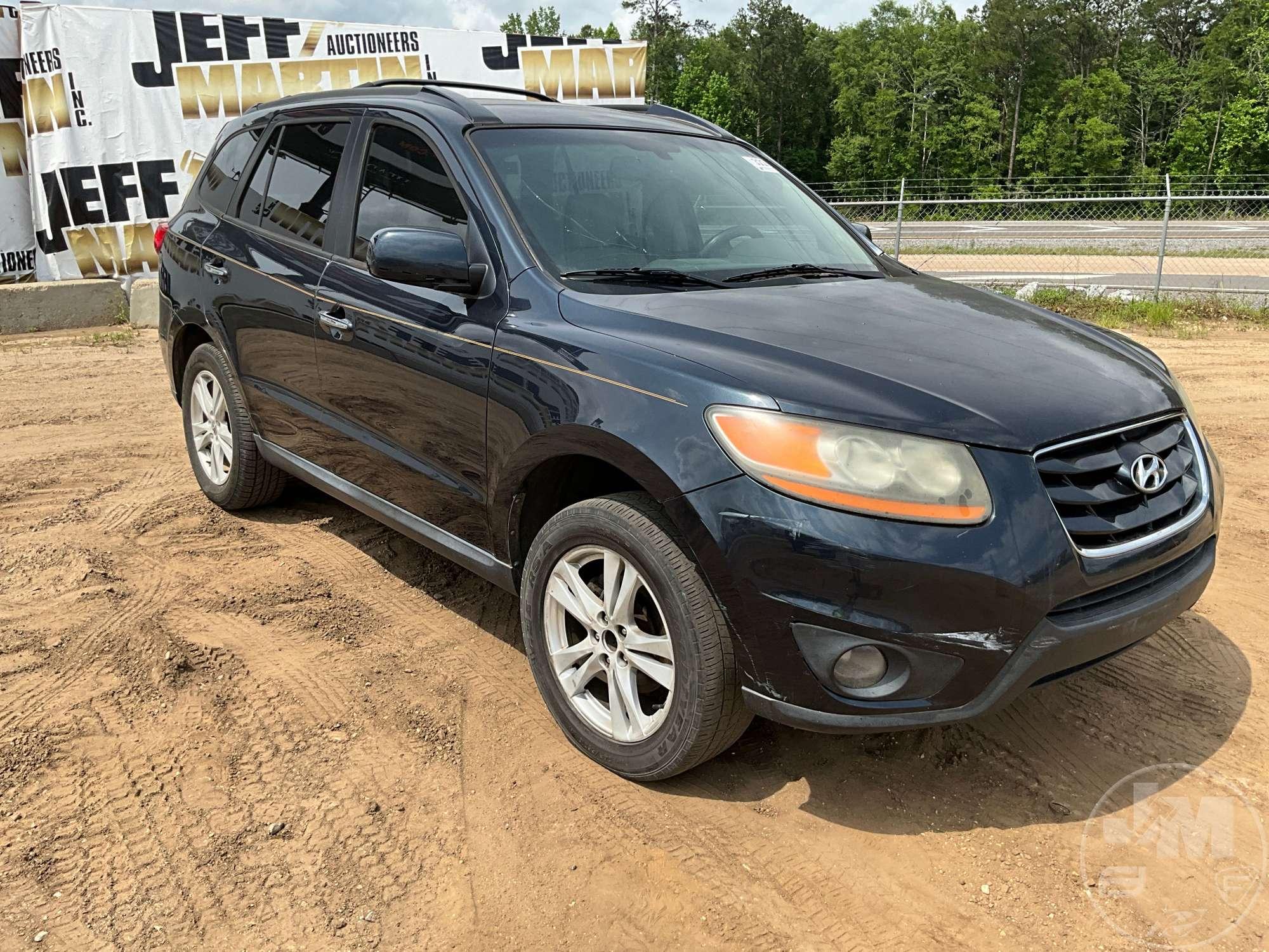 2011 HYUNDAI SANTA FE VIN: 5XYZK4AG8BG046063 2WD