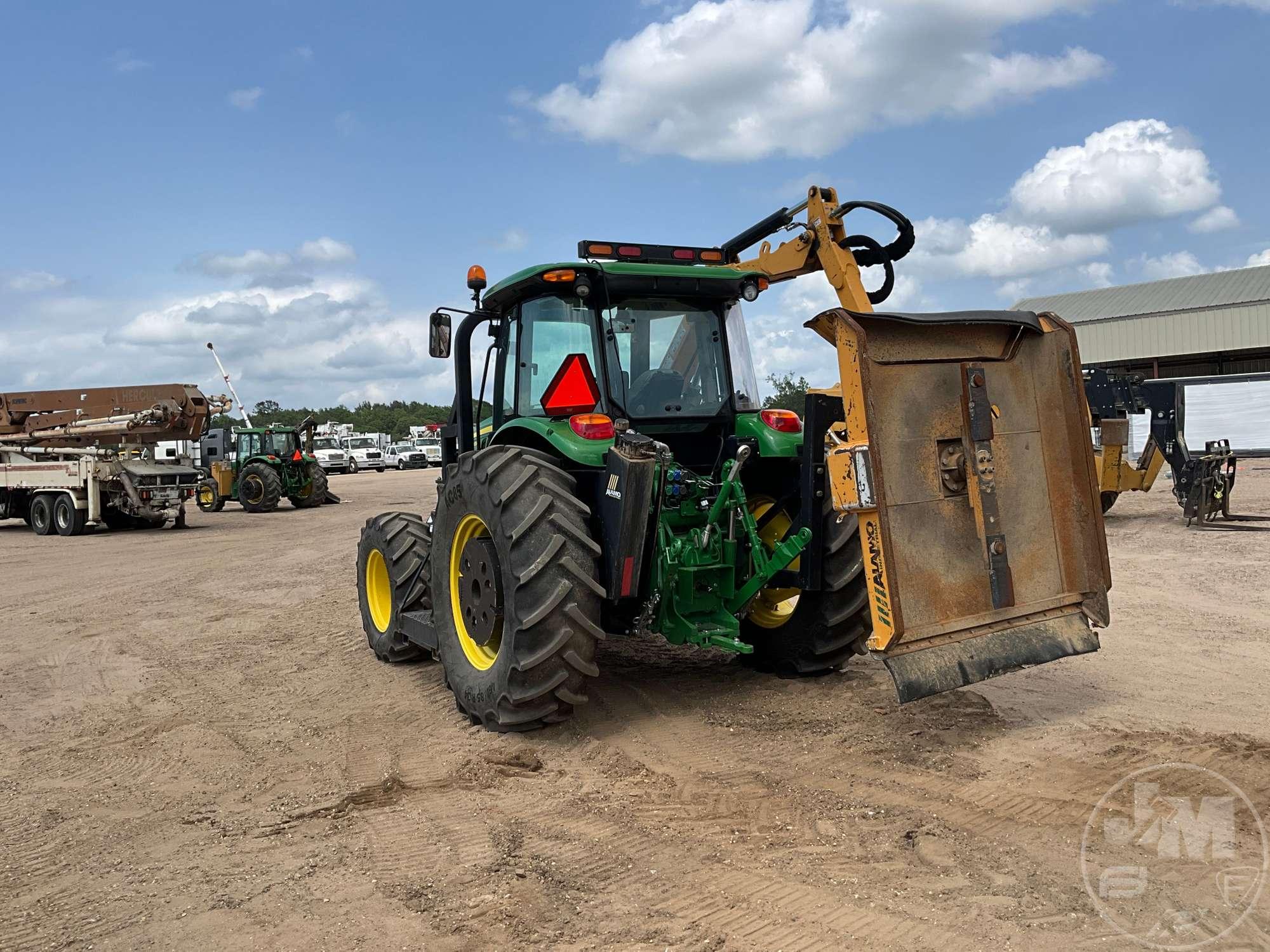 2021 JOHN DEERE 6105E 4X4 TRACTOR SN: 13048