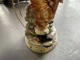 ANTIQUE CAPODIMONTE LAMP