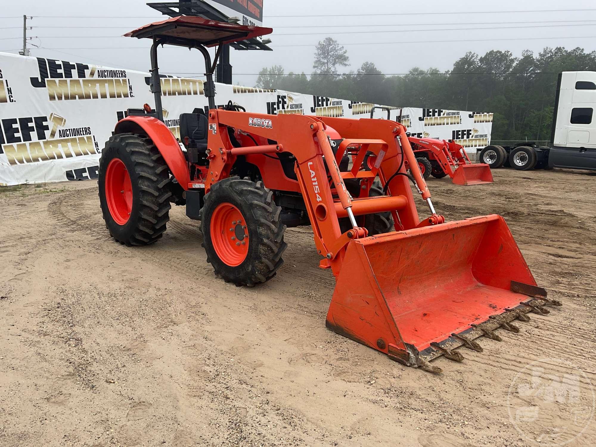 KUBOTA M5660SUD 4X4 TRACTOR W/ LOADER SN: 50736