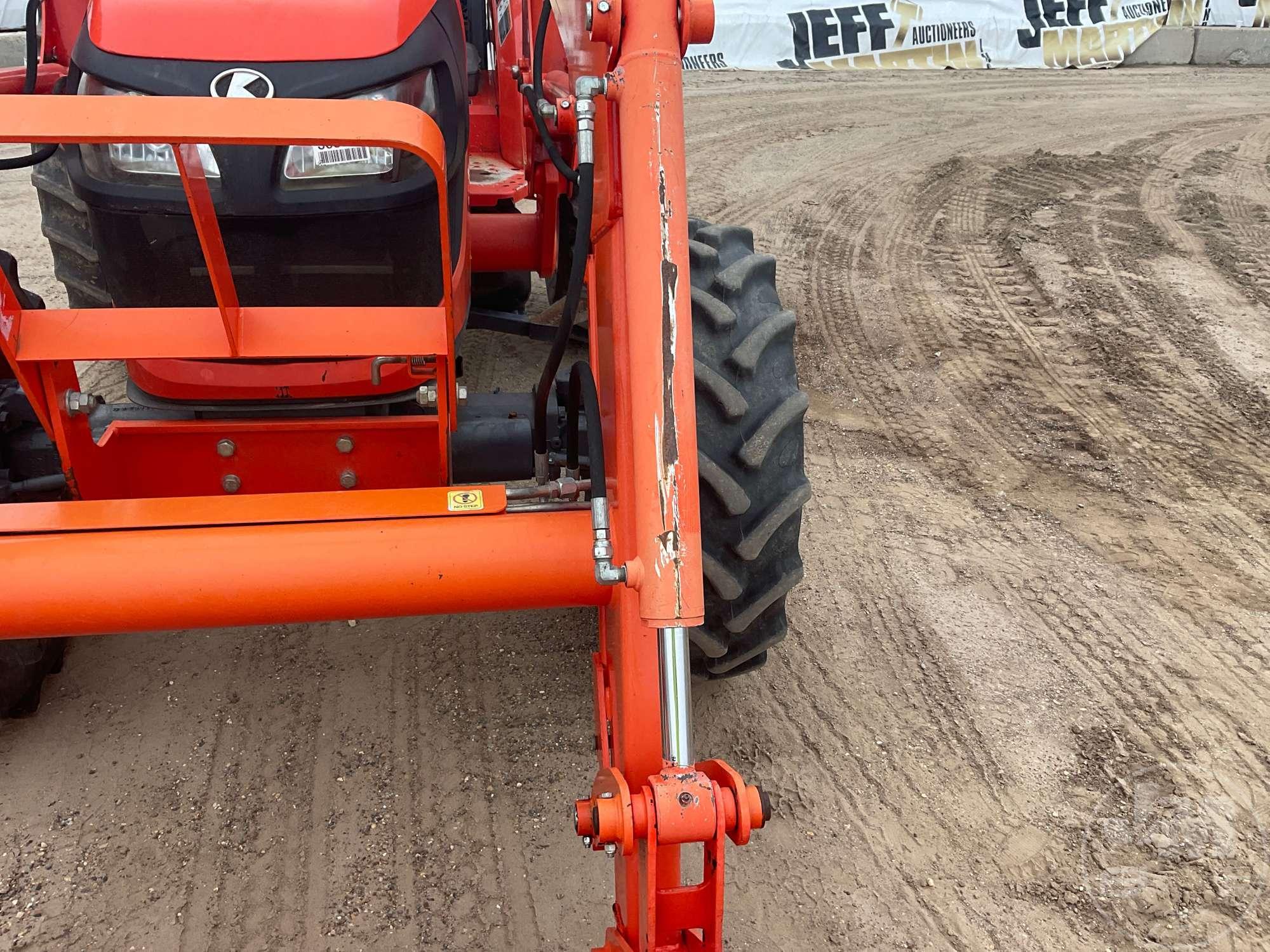 KUBOTA M5660SUD 4X4 TRACTOR W/ LOADER SN: 50736