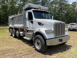 2019 PETERBILT 567 TRI-AXLE DUMP TRUCK VIN: 1NPCXPEX4KD627392