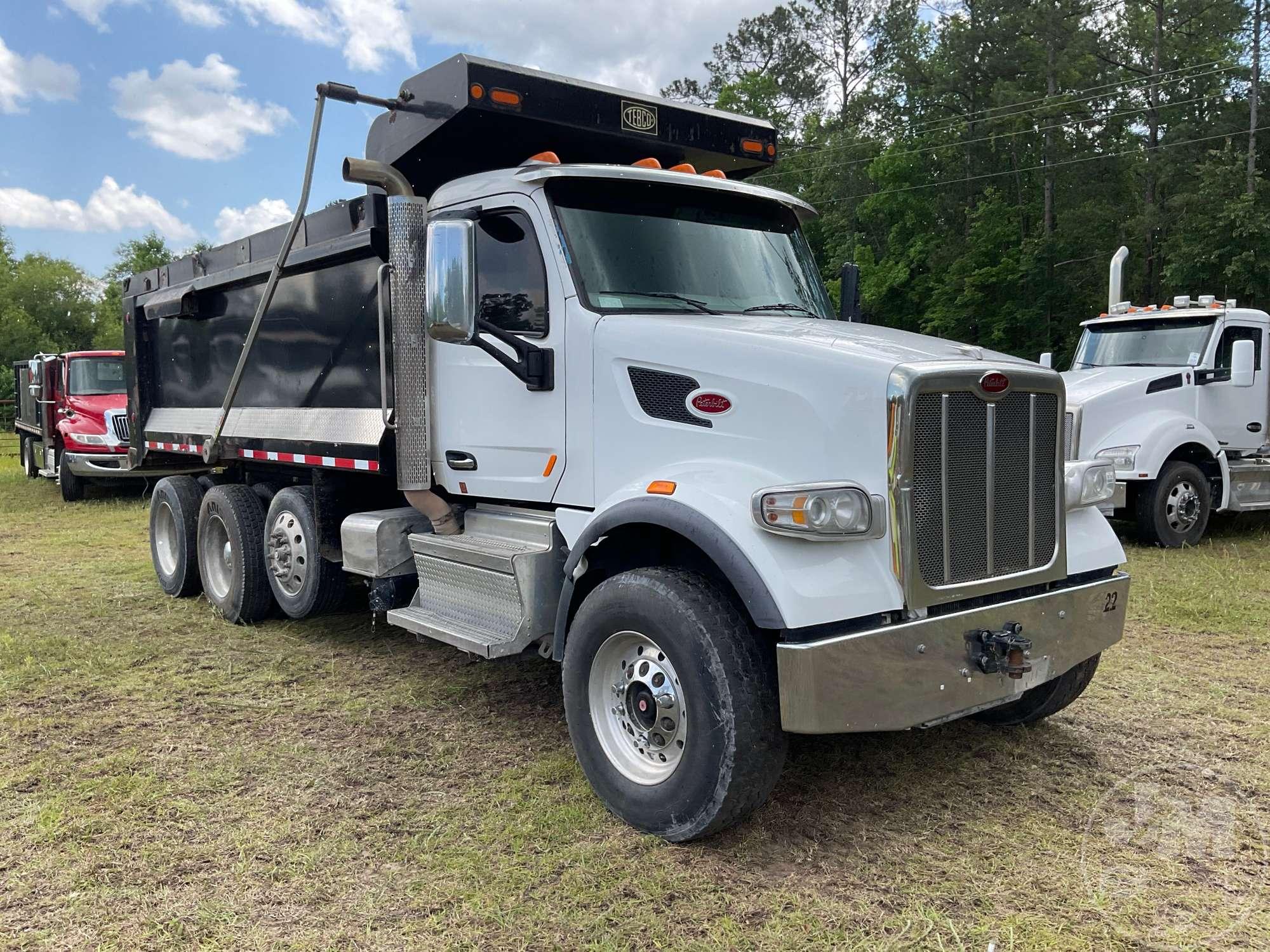 2019 PETERBILT 567 TRI-AXLE DUMP TRUCK VIN: 1NPCXPEX7KD609212