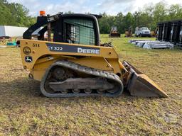 2005 DEERE MODEL CT322 MULTI TERRAIN LOADER SN: T0322TE119215