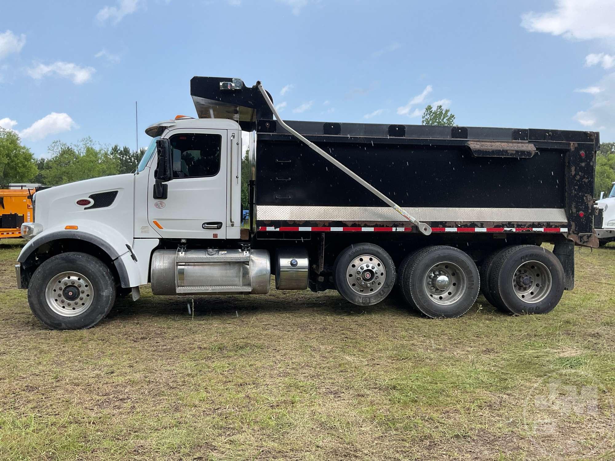 2019 PETERBILT 567 TRI-AXLE DUMP TRUCK VIN: 1NPCXPEX7KD609212