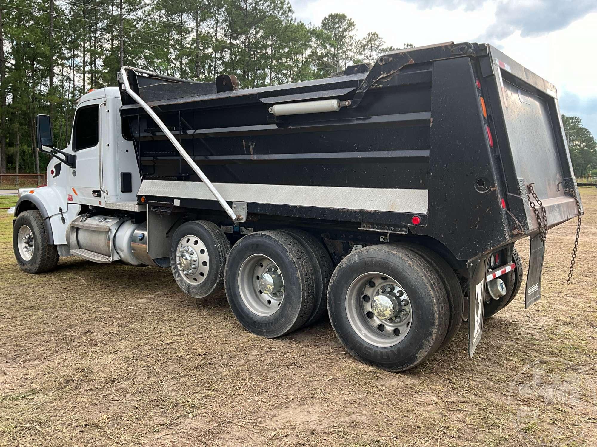 2019 PETERBILT 567 TRI-AXLE DUMP TRUCK VIN: 1NPCXPEX5KD609211