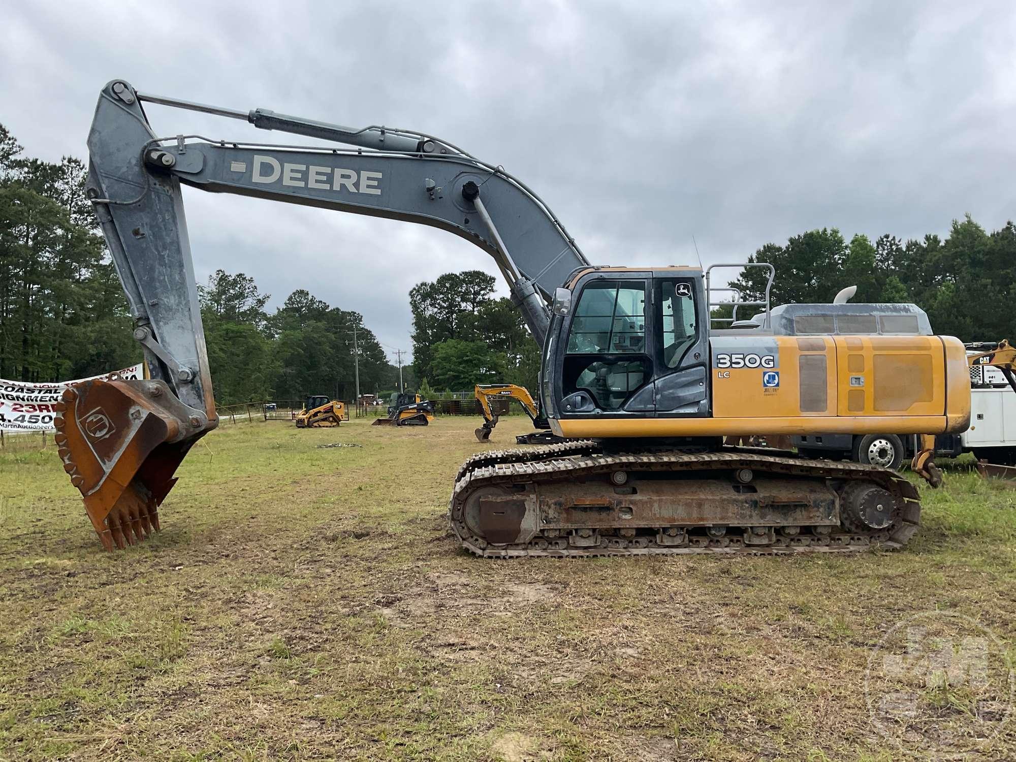 2020 DEERE 350G LC HYDRAULIC EXCAVATOR SN: 1FF350GXAKF814265