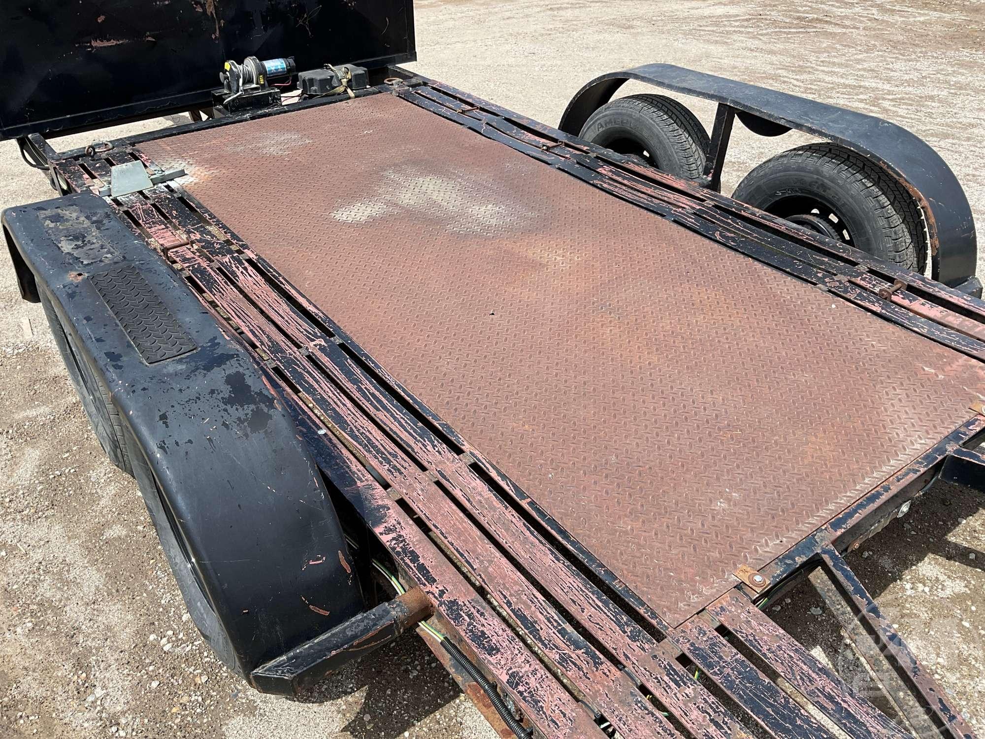 1987 HOMEMADE  CAR HAULER TRAILER