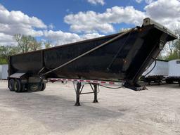 2013 MAC TRAILER MANUFACTURING MAC TRAILER MANUFACTURING END DUMP FRAMELESS TRAILER STEEL  HALF ROUN