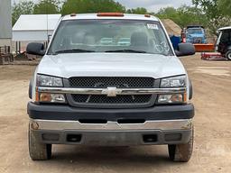 2003 CHEVROLET SILVERADO REGULAR CAB 4X4 PICKUP   VIN: 1GCHK24U53E216858