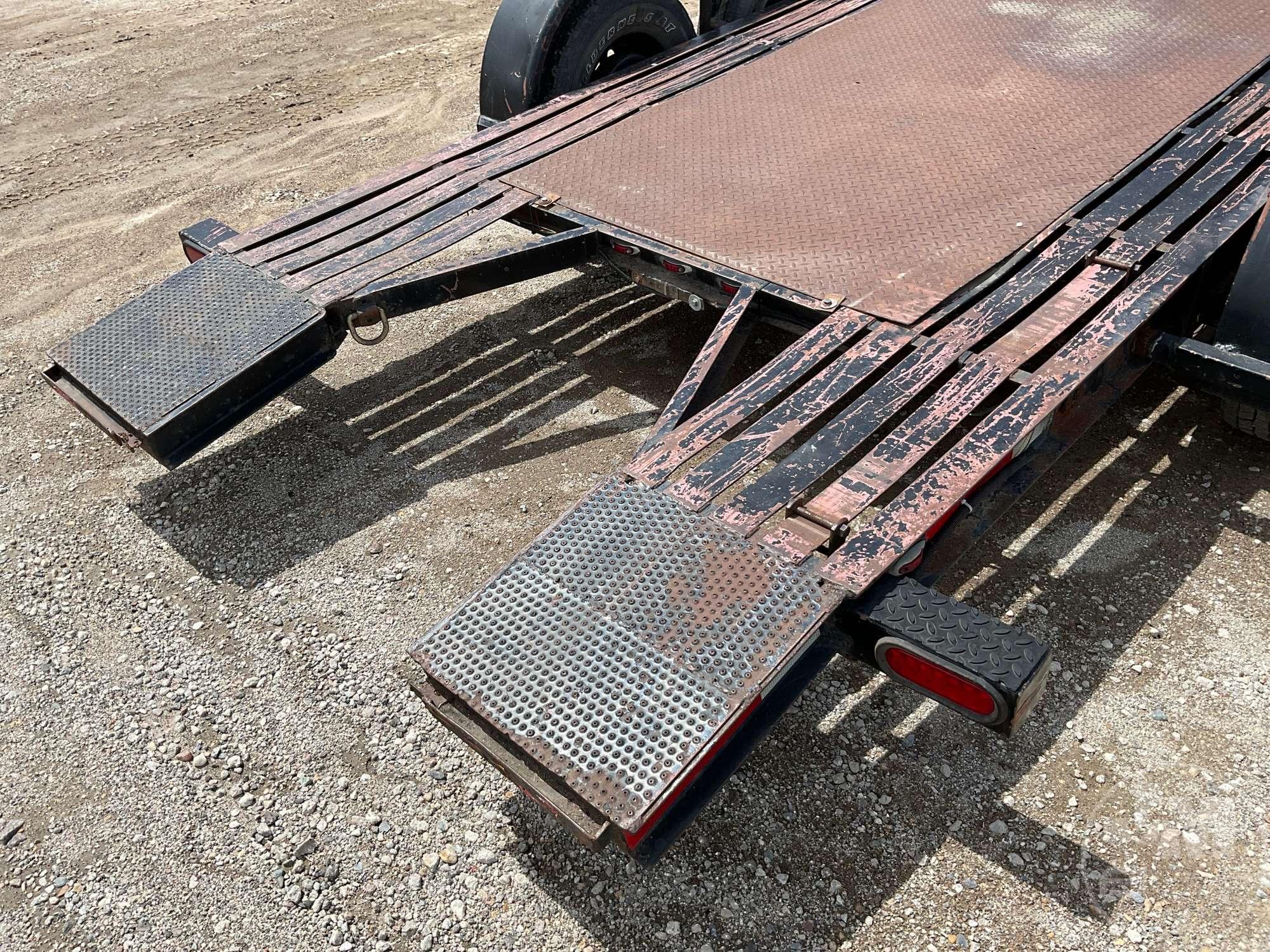 1987 HOMEMADE  CAR HAULER TRAILER